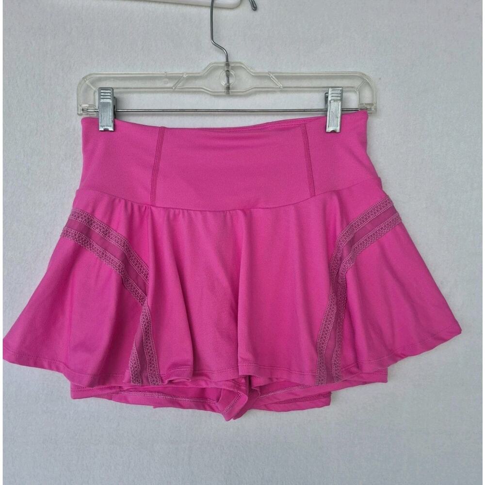 Free People Movement Pleats And Thank You Skort pink Size Medium